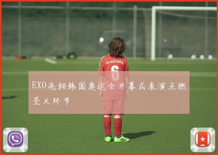EXO亮相韩国奥运会开幕式表演点燃圣火环节